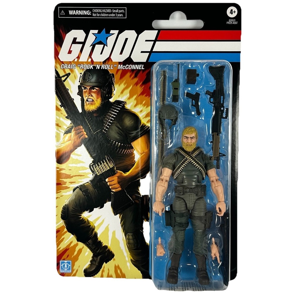 GI Joe Classified Rock N Roll Craig McConnel 6in Figure Hasbro 2025 New Sealed‎
